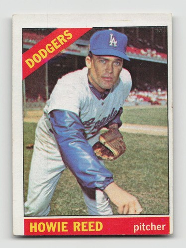1966 topps 387 howie reed - 1966, #387