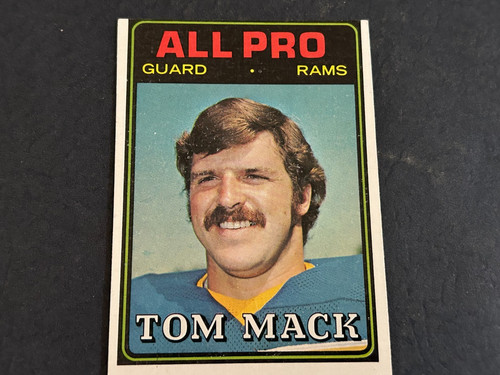 1974 topps 126 tom mack - 1974,